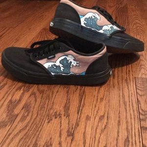 Custom Black Vans